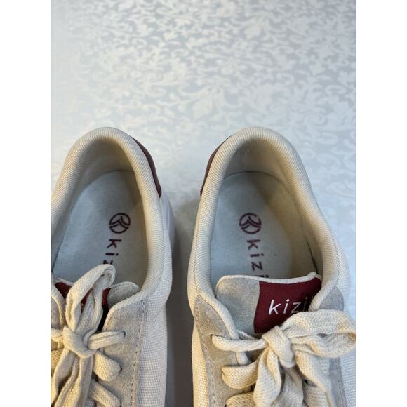 Kizik Women's Prague Casual Sneakers Shoes Crème Brulee Red Size W's 6.5 M's 5 - Picture 5 of 10